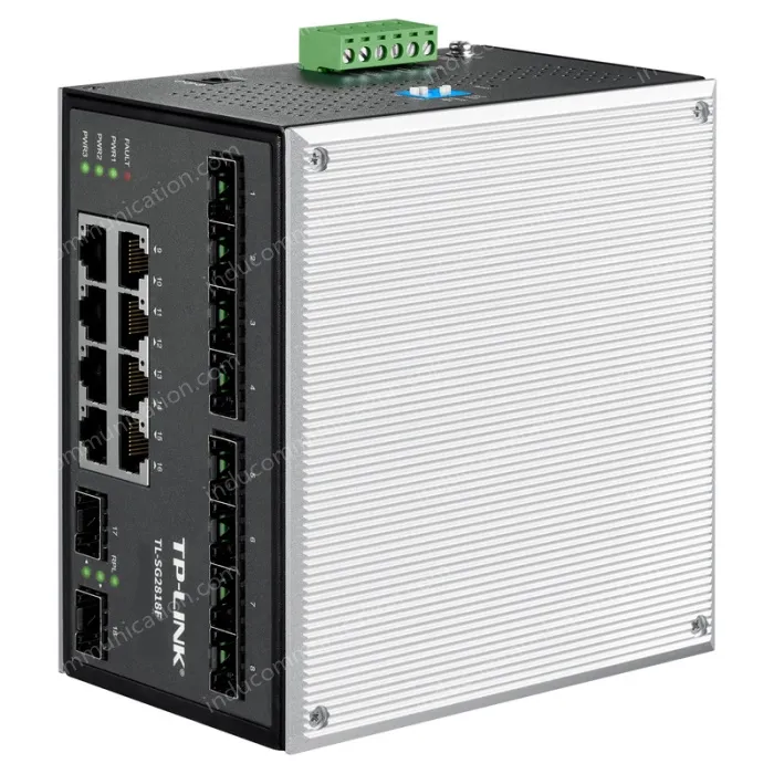 Layer 2 management of 18 port industrial switches