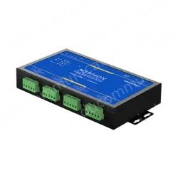 4 Ports RS232/485 Serial to 100M Ethernet Server