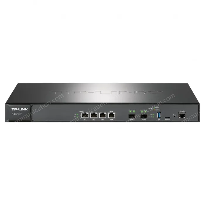 2 x 10G SFP+ fiber module expansion ports VPN Router