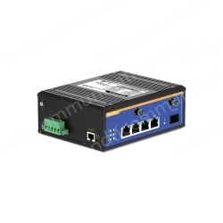 1 Port Gigabit SFP + 4 Ports Gigabit RJ45 Din-Rail Dual Band Wi-Fi6 Wireless Router
