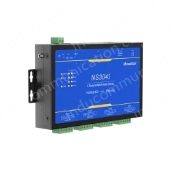 4 Ports RS485/422 Serial to 100M Ethernet Opto-isolated Server