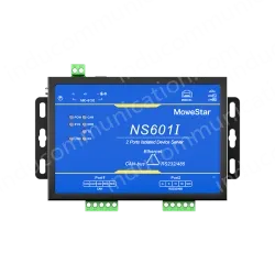 1 Port CAN-bus + 1*RS232/485 To Ethernet Opto-isolated Wall-mounted Ethernet CAN-bus Server