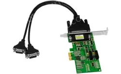 UOTEK PCI-E to 2 Ports RS-485/422 High Speed Serial Adapter with Isolation