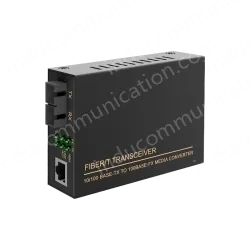 1 Port 100M F(x) + 1 Port 10/100M T(x) Ethernet fiber optic transceiver