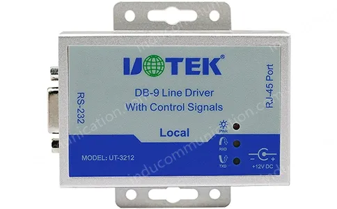 UOTEK 5-Ports RS-232 extender(Use in pairs)