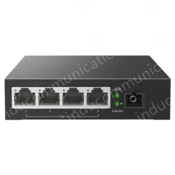 TL-FC314PB-20 Gigabit Single-Mode Single-Fiber Fiber Transceiver 1SC+4GE(PoE)