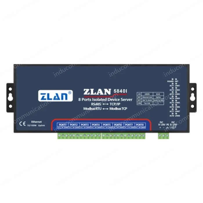 Isolated 8 Ports Serial Device Server
