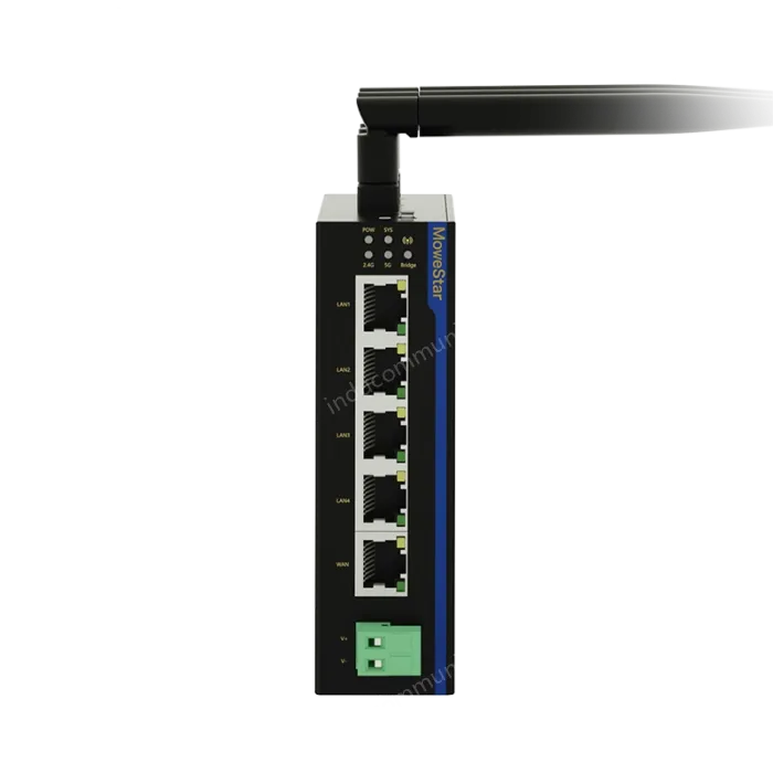 5 Ports Din-Rail Industrial WIFI dual band Wireless Router