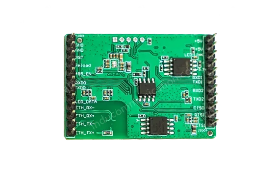 Dual-serial/triple-serial Ethernet module