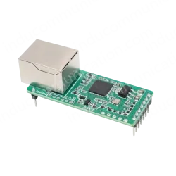 Low-cost serial-to-Ethernet module