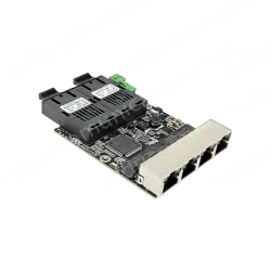 2 Ports Gigabit F(x) + 4 Ports Gigabit T(x) Embedded Switch