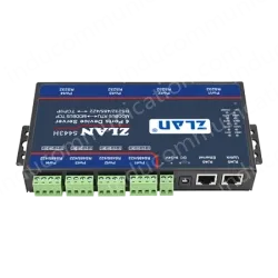 4 RS232 serial ports and 4 RS422/485 serial ports Serial Device Server