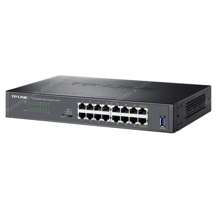 16 port Full gigabit cloud-managed PoE switches