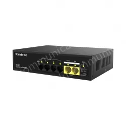 6-port 100 Gigabit Lite PoE switches
