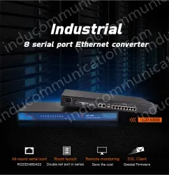 Eight serial servers