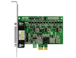 Industrial PCI-E multiport serial adapter with RS-422/485 standard