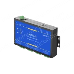 4 Ports RS485/422 Serial to 100M Ethernet Opto-isolated Server