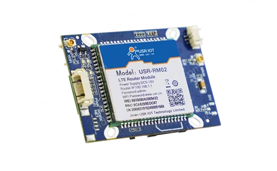 Single-network port 4G wireless router module