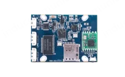 Dual-network port 4G wireless router module