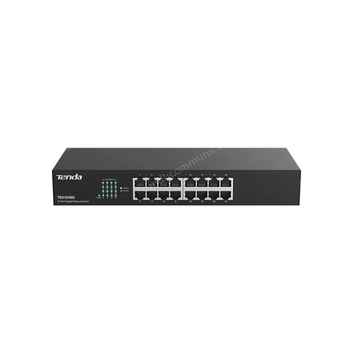 Wire-speed forwarding16-Port Gigabit Ethernet Switch