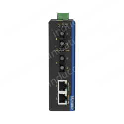 2 Ports 100M F(x) + 2 Ports 10/100M T(x) Din-Rail Unmanaged Industrial Ethernet Switch