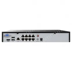 H.265+ PoE Network Hard Disk Recorder (8 channels/single disk bit)