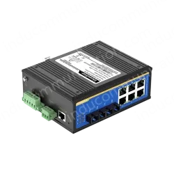 8 Ports 10/100M Din-Rail Managed Industrial Ethernet Switch