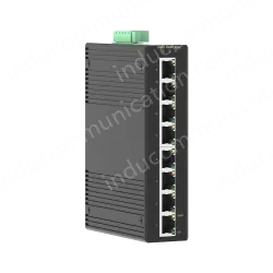 8 Ports 10/100M T(x) Din-Rail Unmanaged Industrial Ethernet Switch