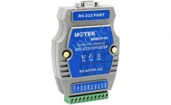 UOTEK Industrial RS-232 to RS-485/422 Port-Powered Converter with Isolation