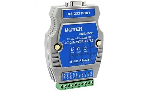 UOTEK Industrial RS-232 to RS-485/422 Port-Powered Converter with Isolation