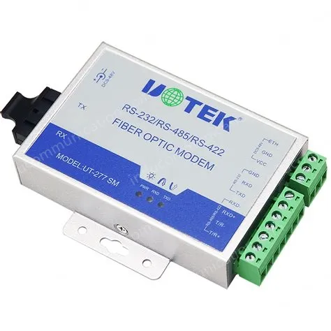 UOTEK RS-232/485/422 Fiber Optic MODEM