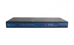 Eight serial servers