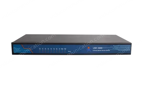 Eight serial servers