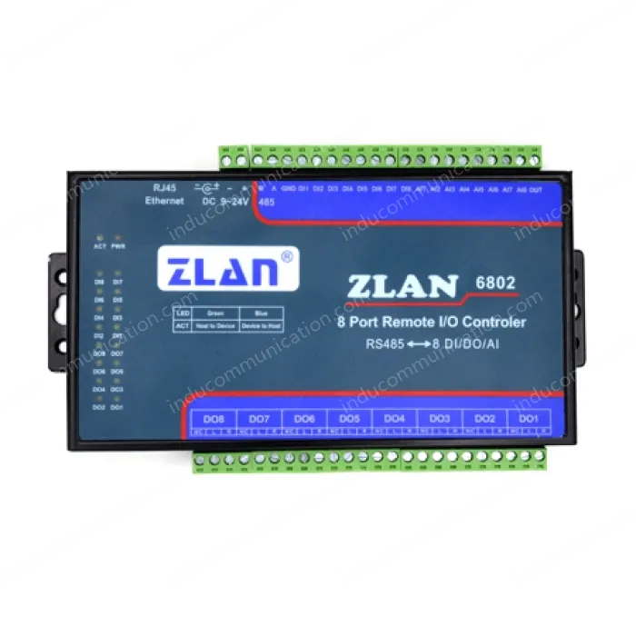 ZLAN6802 8 Channels IO Control Module