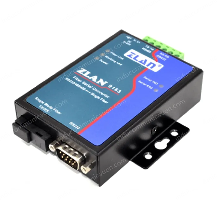 Level-type fiber-to-serial port