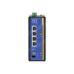 1 Port Gigabit SFP + 4 Ports Gigabit RJ45 Din-Rail Dual Band Wi-Fi6 Wireless Router