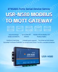 RS485 Eight ports serial server