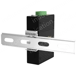 1 Port 100M F(x) + 4 Ports 10/100M T(x) Din-Rail Unmanaged Industrial Ethernet Switch