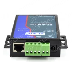 Level-type fiber-to-serial port