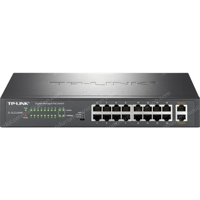 18 port Gigabit Uplink Cloud Management PoE Switches