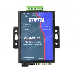 Level-type fiber-to-serial port