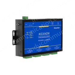 4 Ports RS232/485 Serial to 100M Ethernet Server