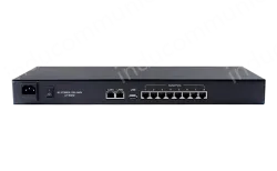 Eight serial servers