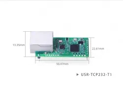 USR-TCP232-T1 Pin Ethernet module