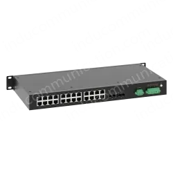 2 Ports 100M FX + 24 Ports 10/100M RJ45 Rack-mount Managed Industrial Ethernet Switch