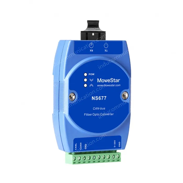 Industrial-Grade CAN Fiber Optic Converter