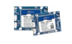 Dual-network port 4G wireless router module