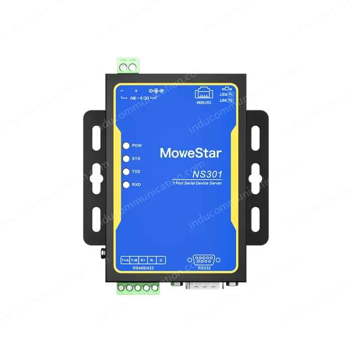 1 Port RS232/485/422 Serial to 100M Ethernet Server