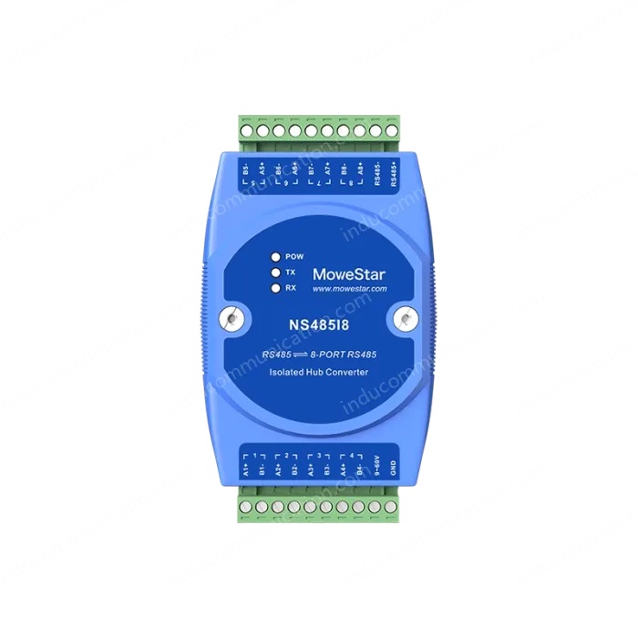 RS485 8-Way Isolated Hub Converter