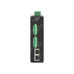 industrial-grade Modbus gateway 2-channel DIN-rail serial port server